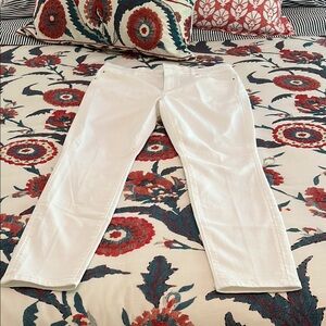 Ann Taylor Women's White Skinny Jeans
